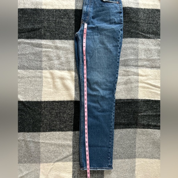 Abercrombie & Fitch Women’s the 90s straight ultra high-rise jeans Size 26/2L - Picture 9 of 9